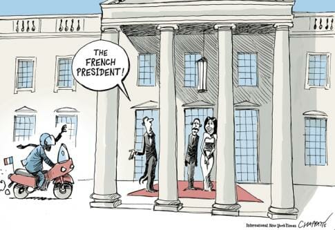 Dessin de Chappatte paru dans The International New York Times. Droits réservés