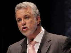 Philippe Couillard est le chef de parti le plus à-plat-ventriste