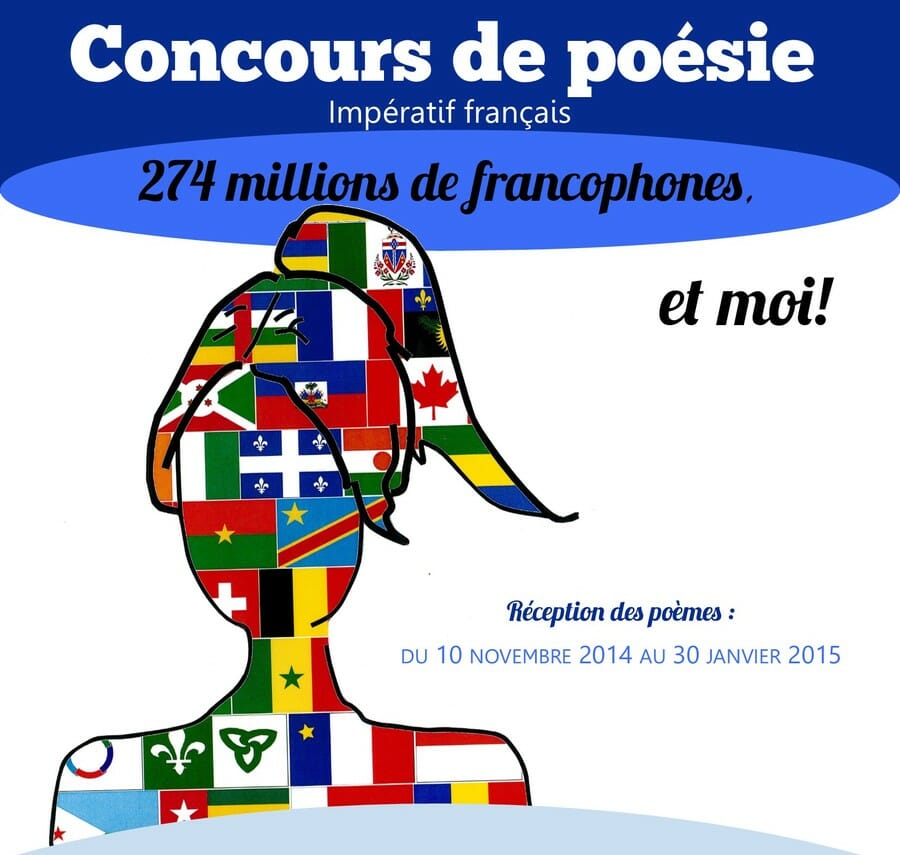 Concours de poésie - Affiche 2015