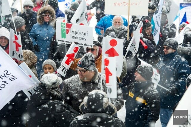Manifestation contre l'austérité 2015