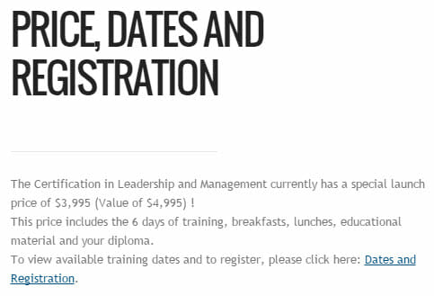 Certificate Leadership