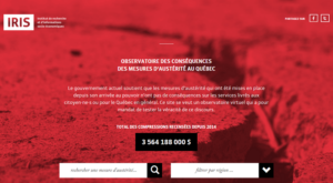 Observatoire des conséquences des mesures d’austérité au Québec