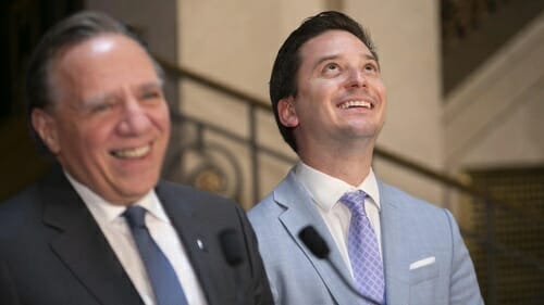Portrait Québec Jolin-Barrette Legault