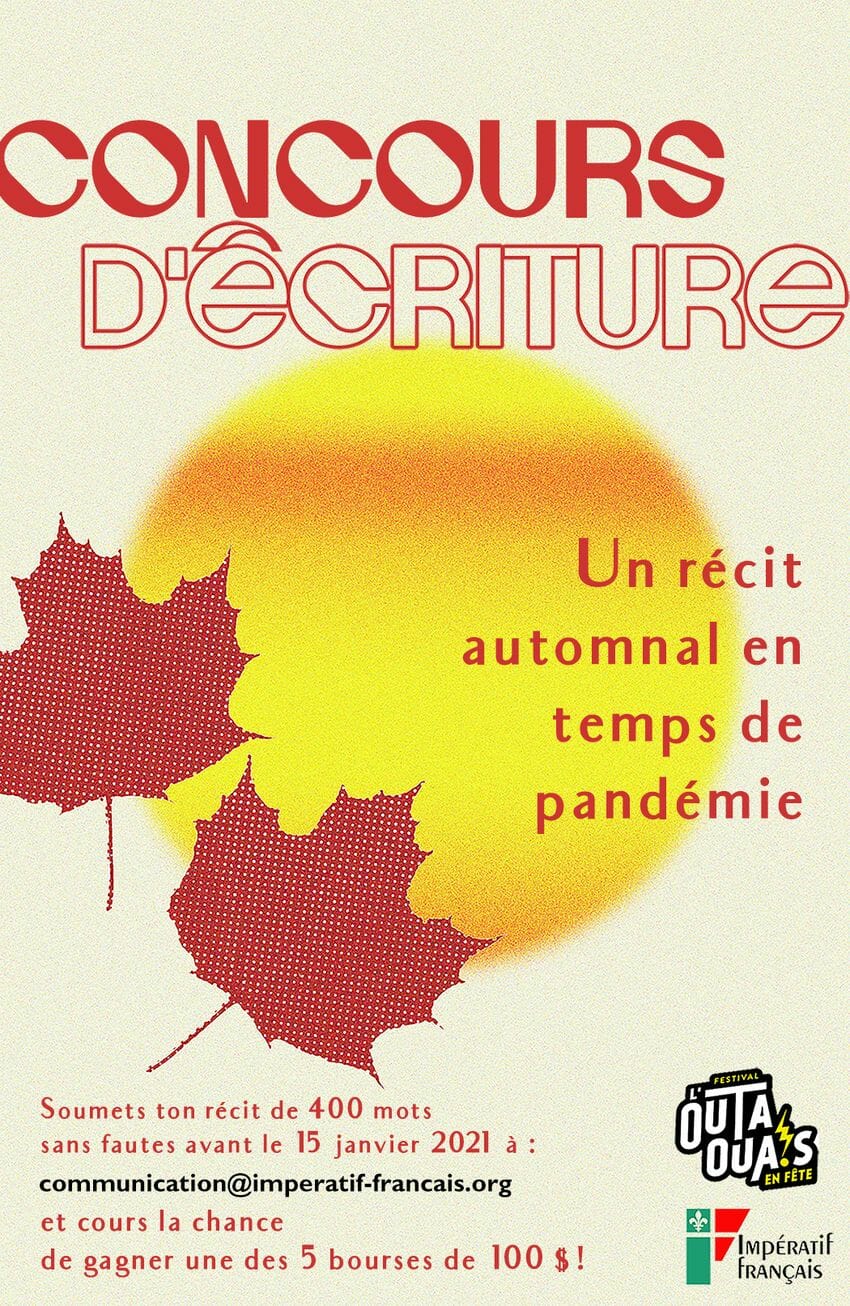 Concours d'écriture 2020 - Un récit automnal en temps de pandémie
