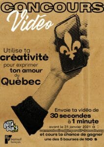 Concours vidéo Impératif français 2021
