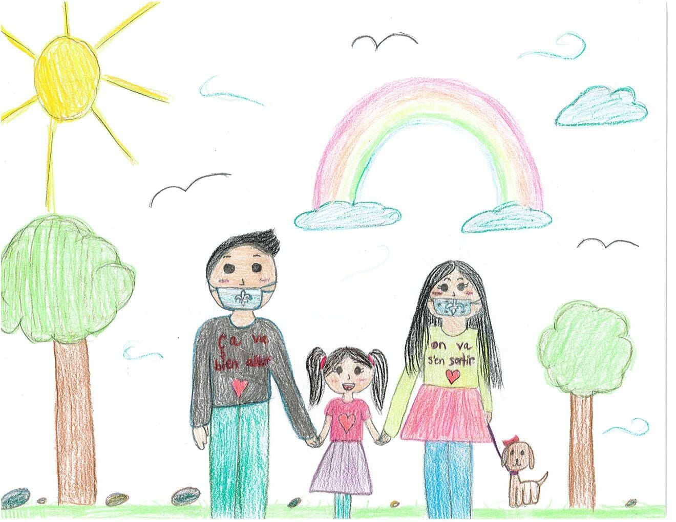 Concours de dessin Impératif français 2021 - Dessin de la lauréate Élodie Boyer